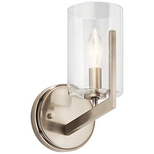 Kichler 52316CLP Nye One Light Wall Sconce, Classic Pewter Alternate Image 4.jpg