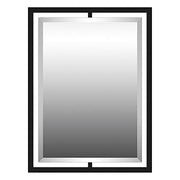 Quoizel QR1857MBK Quoizel Reflections Mirror, Matte Black Alternate Image 3.jpg