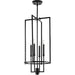 Progress P500363-31M Elara Collection Four-Light New Traditional Matte Black  Chandelier Foyer Light Alternate Image.jpg