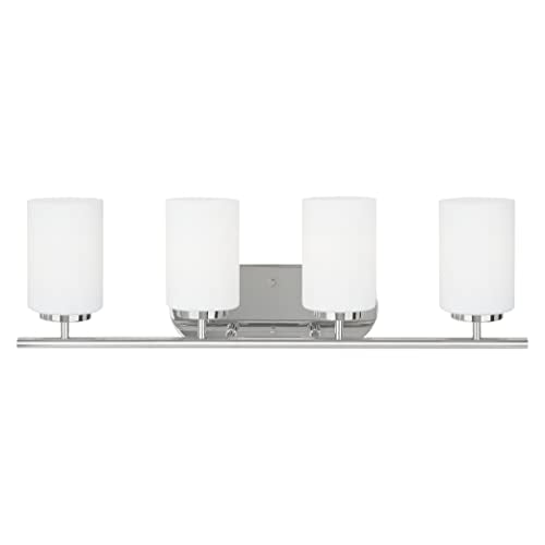 Generation Lighting 41163EN3-05 Oslo Four Light Wall / Bath, Chrome Alternate Image.jpg