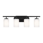 Generation Lighting 41163-112 Oslo Four Light Wall/ Bath, Midnight Black Alternate Image.jpg