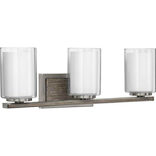 Progress P300217-009 Mast Collection Three-Light Brushed Nickel Clear Glass Coastal Bath Vanity Light Alternate Image.jpg