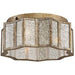 Quoizel SRE1616AGL Shrine Three Light Flush Mount, Aged Gold Alternate Image.jpg