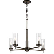 Visual Comfort Studio 3190305EN-778 Zire Five Light Chandelier, Brushed Oil Rubbed Bronze Alternate Image.jpg