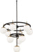 George Kovacs P1358-618 Alluria Ten Light Chandelier, Weathered Black W/Autumn Gold Alternate Image.jpg