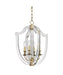 Hudson Valley 6516-AGB Arietta Four Light Pendant, Aged Brass Alternate Image.jpg