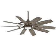 Minka-Aire F864L-ORB/SG Barn - LED 65 Inch Ceiling Fan, Oil Rubbed Bronze / Seashore Grey Finish Alternate Image 2.jpg