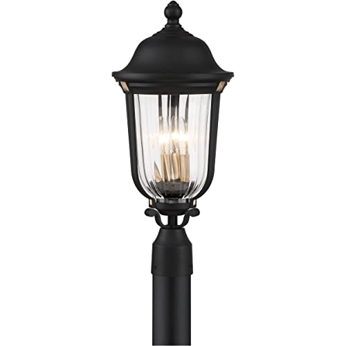 Minka-Lavery 73238-738 Peale Street Three Light Outdoor Post Mount, Sand Coal And Vermeil Gold Alternate Image 3.jpg
