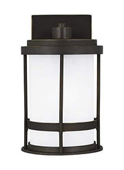 Generation Lighting 8590901EN3-71 Wilburn One Light Outdoor Wall Lantern, Antique Bronze Alternate Image.jpg