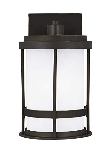 Generation Lighting 8590901EN3-71 Wilburn One Light Outdoor Wall Lantern, Antique Bronze Alternate Image.jpg