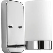 Progress P300020-015 Elevate Collection One-Light Polished Chrome Etched White Glass Mid-Century Modern Bath Vanity Light Alternate Image.jpg