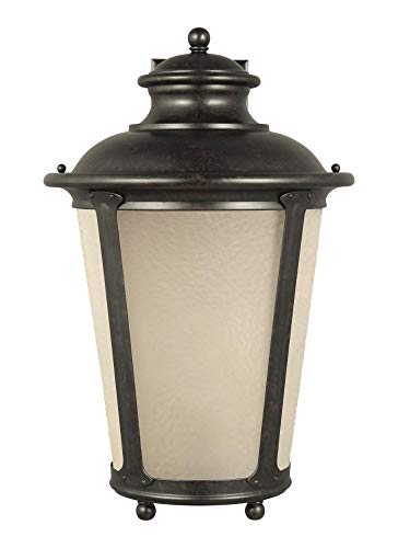 Generation Lighting 88244EN3-780 Cape May One Light Outdoor Wall Lantern, Burled Iron Alternate Image.jpg