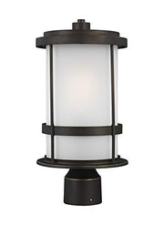 Generation Lighting 8290901EN3-71 Wilburn One Light Outdoor Post Lantern, Antique Bronze Alternate Image.jpg