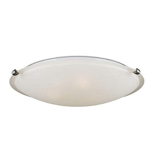 Generation Lighting 7543503-962 Clip Ceiling Flush Mount Three Light Flush Mount, Brushed Nickel Alternate Image.jpg