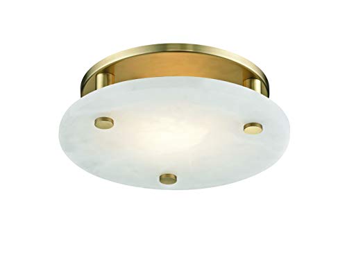 Hudson Valley 4712-AGB Croton LED Flush Mount, Aged Brass Alternate Image.jpg