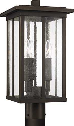 Capital Lighting 943835OZ Barrett Three Light Outdoor Post Lantern, Oiled Bronze Alternate Image 4.jpg