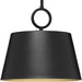 Progress P500367-31M Parkhurst Collection One-Light New Traditional Matte Black Metal Pendant Light Alternate Image.jpg