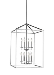 Generation Lighting 5115008EN-05 Perryton Eight Light Hall / Foyer, Chrome Alternate Image.jpg