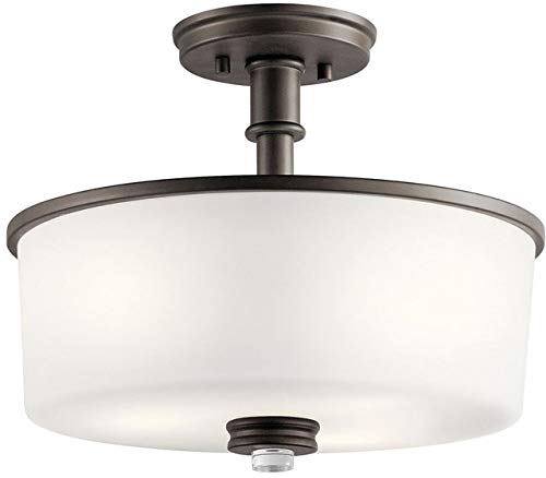 Kichler 43926NIL18 Joelson LED Semi Flush Mount, Brushed Nickel Alternate Image.jpg