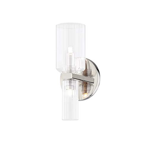 Mitzi H384301-PN Tabitha LED Bath Bracket, Polished Nickel Alternate Image.jpg