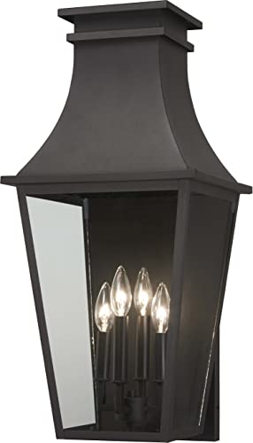 Minka-Lavery 7993-66 Gloucester Four Light Outdoor Wall Mount, Sand Coal Alternate Image.jpg