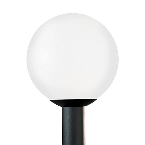 Generation Lighting 8254-68 Outdoor Globe One Light Outdoor Post Lantern, White Plastic Alternate Image.jpg