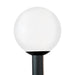 Generation Lighting 8254-68 Outdoor Globe One Light Outdoor Post Lantern, White Plastic Alternate Image.jpg
