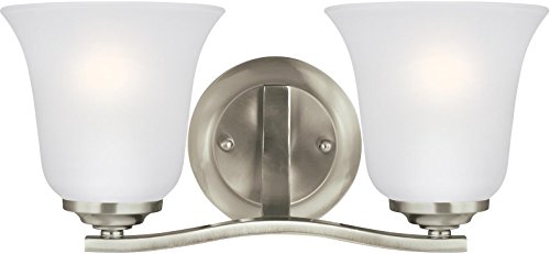 Generation Lighting 4439002EN3-962 Emmons Two Light Wall / Bath, Brushed Nickel Alternate Image.jpg