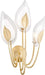 Hudson Valley 4803-GL Blossom Three Light Wall Sconce, Gold Leaf Alternate Image.jpg