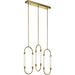 Kichler 84148 Delsey LED Linear Pendant, Champagne Gold Alternate Image.jpg