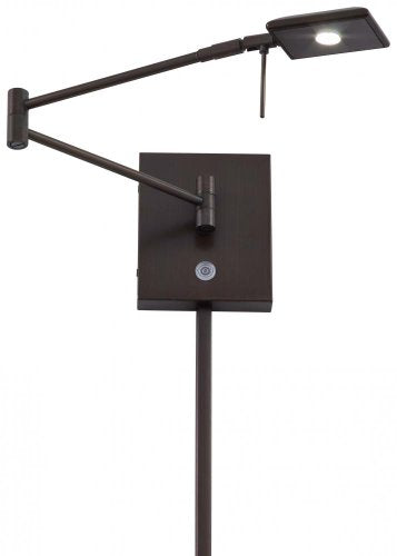 George Kovacs P4328-647 George's Reading Room LED Swing Arm Wall Lamp, Copper Bronze Patina Alternate Image.jpg