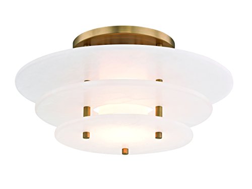 Hudson Valley 9016F-AGB Gatsby LED Flush Mount, Aged Brass Alternate Image.jpg