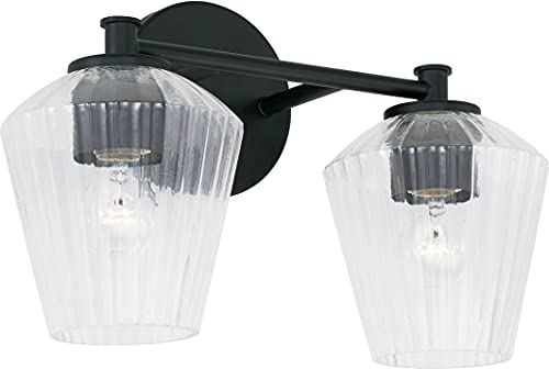 Capital Lighting 141421MB-507 Beau Two Light Vanity, Matte Black Alternate Image 4.jpg