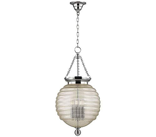 Hudson Valley 3214-PN Coolidge Four Light Pendant, Polished Nickel Alternate Image.jpg