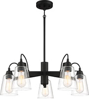 Minka-Lavery 3995-66A Beckonridge Five Light Chandelier, Coal Alternate Image 2.jpg