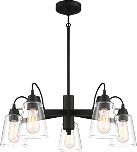 Minka-Lavery 3995-66A Beckonridge Five Light Chandelier, Coal Alternate Image 2.jpg