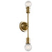 Kichler 43195NBR Armstrong Two Light Wall Sconce, Natural Brass Alternate Image.jpg