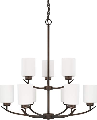 Capital Lighting 415291BZ-338 Dixon Nine Light Chandelier, Bronze Alternate Image.jpg