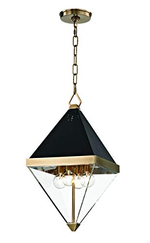 Hudson Valley 4510-AGB Coltrane Four Light Pendant, Aged Brass Alternate Image.jpg