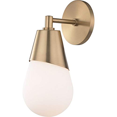 Mitzi H101101-AGB Cora One Light Wall Sconce, Aged Brass Alternate Image.jpg