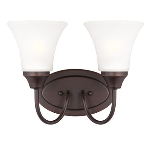 Generation Lighting 44806EN3-710 Holman Two Light Wall / Bath, Bronze Alternate Image.jpg