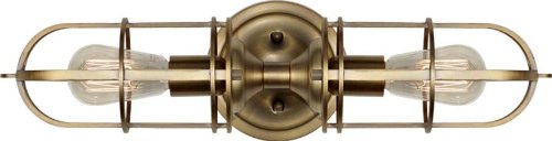 Generation Lighting WB1704DAB Urban Renewal Two Light Wall Bracket, Dark Antique Brass Alternate Image.jpg