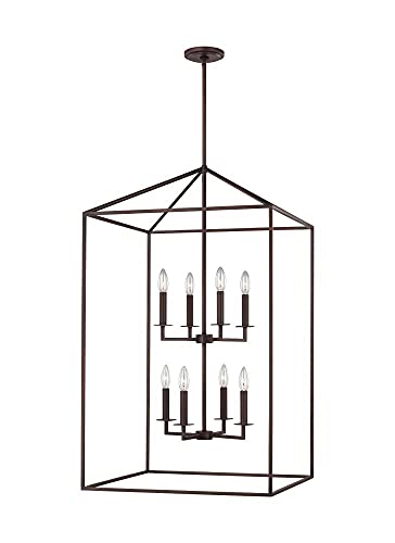 Generation Lighting 5315008EN-710 Perryton Eight Light Hall / Foyer, Bronze Alternate Image.jpg