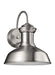 Generation Lighting 8547701EN3-04 Fredricksburg One Light Outdoor Wall Lantern, Satin Aluminum Alternate Image.jpg