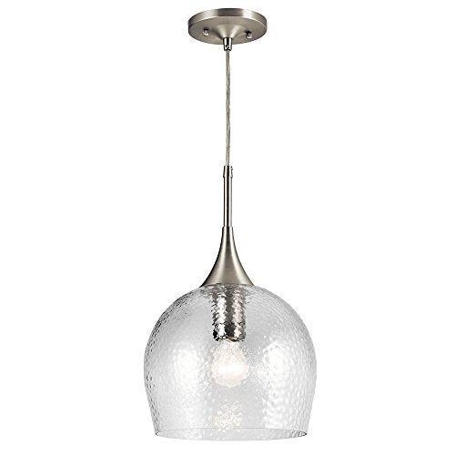 Kichler 43537NI Sloane One Light Pendant, Brushed Nickel Alternate Image.jpg