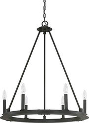 Capital Lighting 4916BI-000 Pearson Six Light Chandelier, Black Iron Alternate Image.jpg