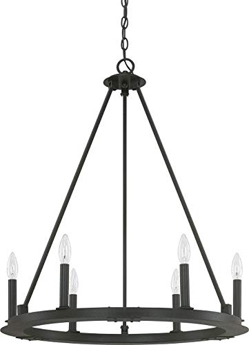 Capital Lighting 4916BI-000 Pearson Six Light Chandelier, Black Iron Alternate Image.jpg