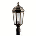 Kichler 9532RZ Courtyard One Light Outdoor Post Mount, Rubbed Bronze Alternate Image.jpg