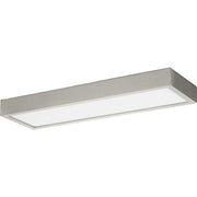 Progress P300304-009-CS Everlume LED 16-inch Brushed Nickel Modern Style Bath Vanity Wall or Ceiling Light with Selectable 3000K/4000K Light Color Alternate Image.jpg