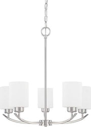 Capital Lighting 415251BN-338 Dixon Five Light Chandelier, Brushed Nickel Alternate Image.jpg